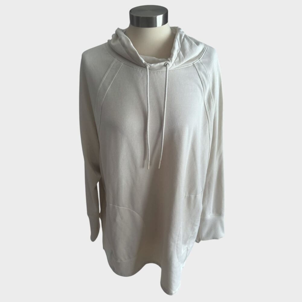 MTA Sport Womens Plus Size 3X Cream Sweatshirt